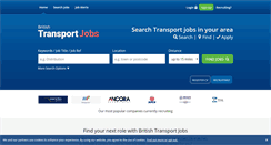 Desktop Screenshot of britishtransportjobs.co.uk